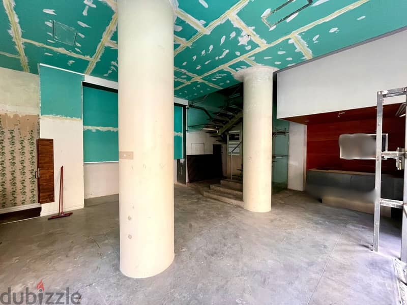 JH24-3358 Shop 200m for rent in Downtown Beirut, $ 6,250 cash 1