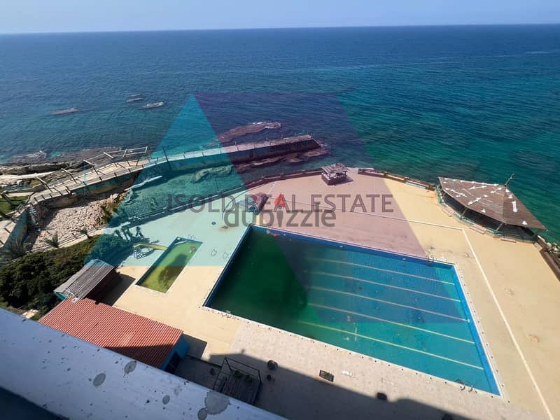 A furnished 55 m2 chalet having an open sea view for rent in Aamchit 2