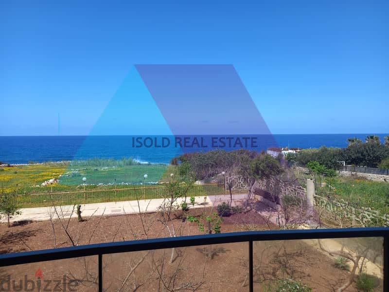 A 600 m2 Triplex Villa having an open sea view for sale in Jiyeh 1