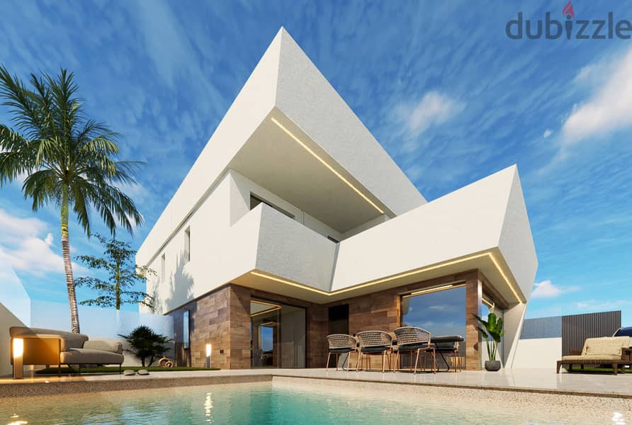 Spain Murcia stylish brand new villas 1km from the beach Rf#MSN-VN33SP 1