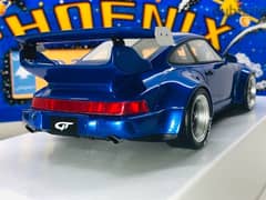 1/18 diecast GT Spirit Porsche 911 RWB 964 BLUE Limited 504 units 0