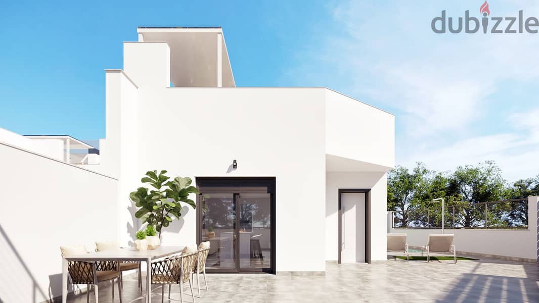Spain Murcia exclusive brand new villas pool & solarium #MSN-EAAM22RN 6