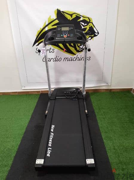treadmill new fitness line 2hp motor power 1
