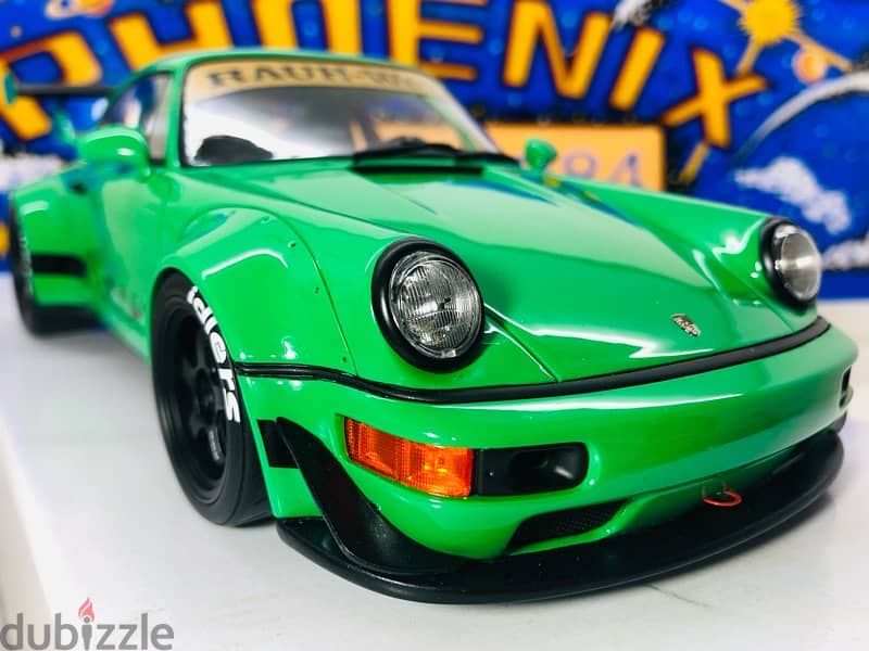 1/18 diecast GT Spirit Porsche 911 RWB 964 GREEN Limited 504 units 2