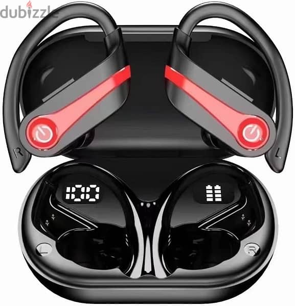 high quality over-ear true wireless earbuds for sport,gym,running 6