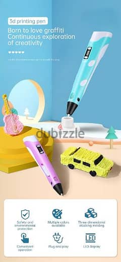 3D Drawing pen and printing
