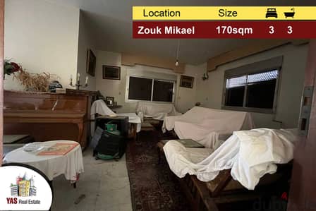 Zouk Mikael 170m2 | Panoramic View | Calm street | EH |