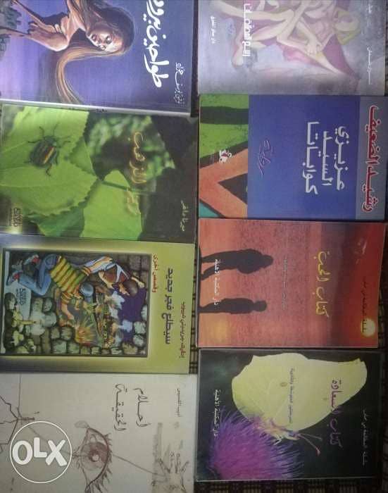 15 قصص عربي للكبار من عمر 14 سنة بحالة ممتازة مجلدين700000 arabic book 0