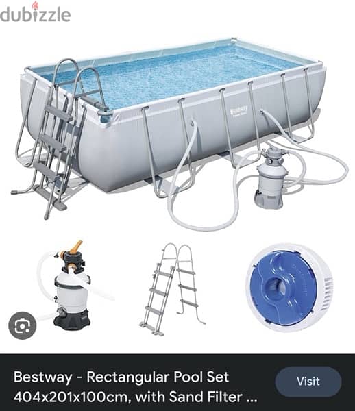 for sale bestway pool 4m*2m 1