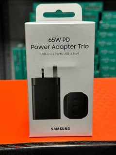 Samsung 65w pd power adapter trio 3pin last original 0