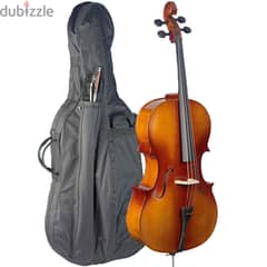 Stagg VNC 3 Over 4 Cello With Carrying Bag