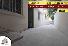 Haret Sakher 80m2 | 80m2 Terrace | Rent | Well Maintained | IV MY | 0