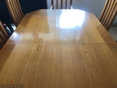 Massif wooden dining table (خشب ماسيف)