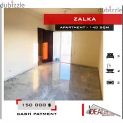 Apartment for sale in zalka 140 SQM REF#AG2098
