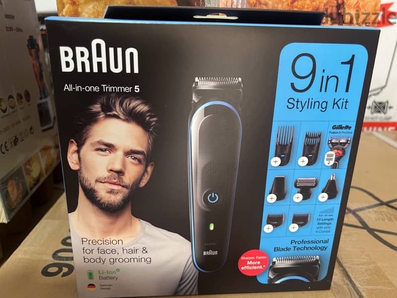 Braun 9 In 1 Ultimate Trimming/Grooming/Clipping Kit 0