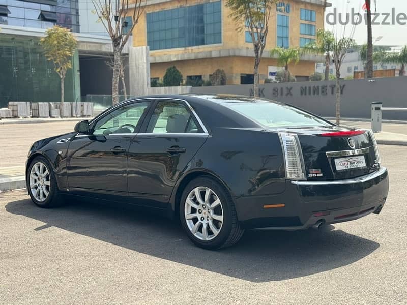 2008 Cadillac CTS 4 (Lebanese Company) 4wd 1 owner Tv 6