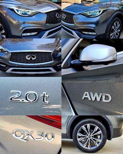 ONE OF A KIND INFINITI QX30 AWD 2017 Luxury edition full 87000 miles 6