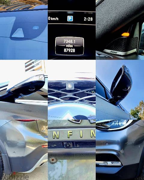 ONE OF A KIND INFINITI QX30 AWD 2017 Luxury edition full 87000 miles 7