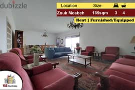 Zouk Mosbeh 185m2 | Rent | Furnished/Equipped | Well Maintained | IV | 0
