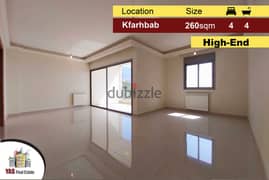 Kfarhbab 260m2 | Duplex | Super Prime Location | Sea View | YV/KA| 0