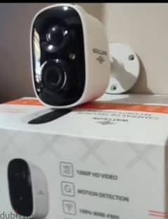 security wifi camera full hd with recharge litum battery