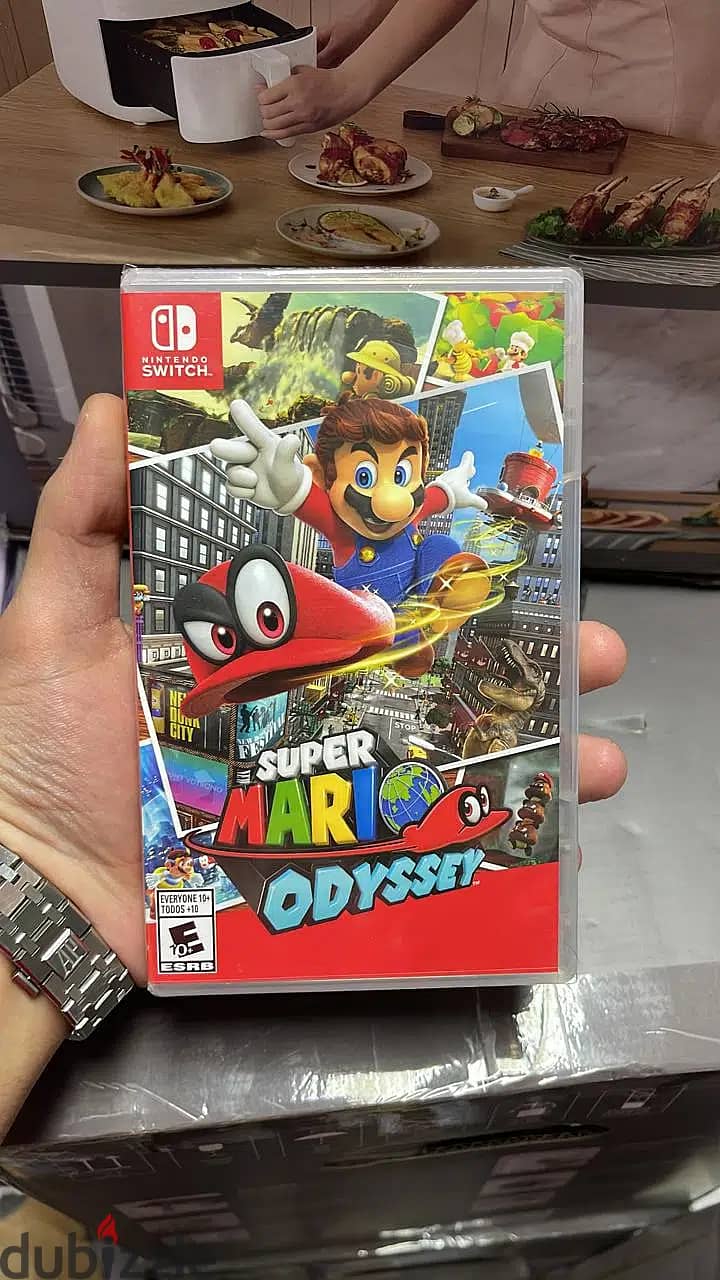 Nintendo switch game super mario odyssey 0