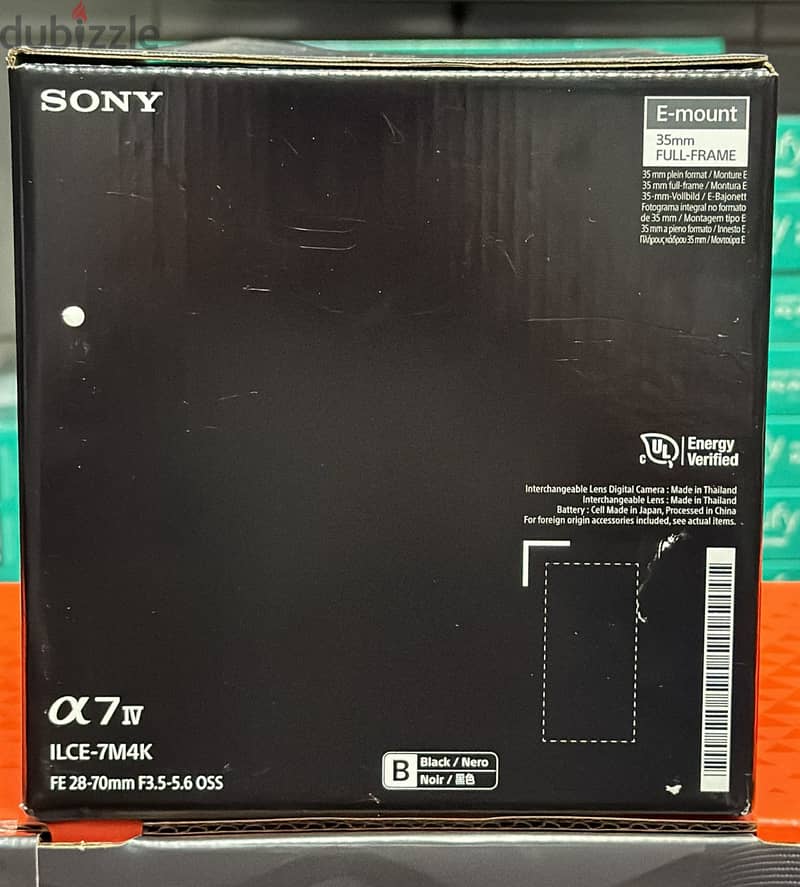 Sony A7 IV FE 28-70mm F3.5-5.6 oss kit 1