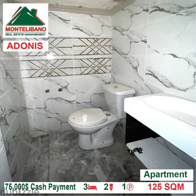 75,000$ Cash Payment!! Apartment for sale in Adonis!! 2