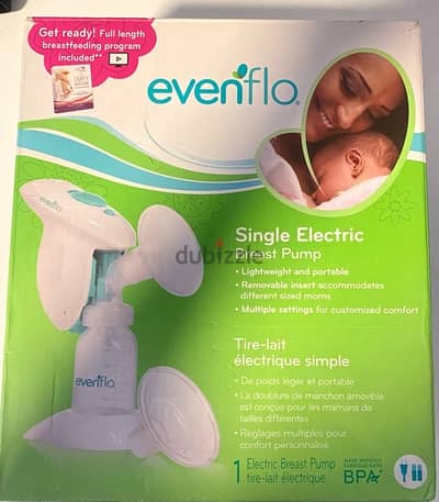 evenflo single pump + dr browns anticolic bottle