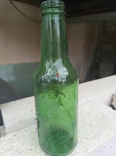 empty glass bottle 0