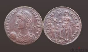Rare Constans Emperor with 2 captives, Victory in Alexanderia