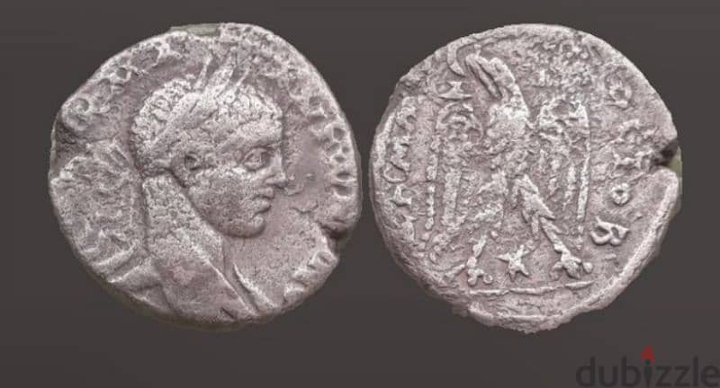 Silver Roman Tetradrachm Antiochia– Elagabalus (218-222 AD) 0