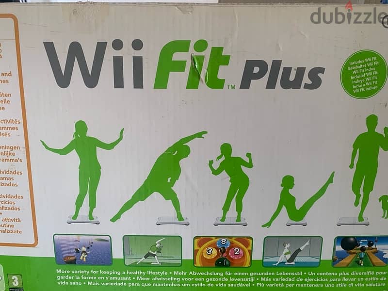 wii console+wii fit plus like new+many accessories more 18game 120$all 17