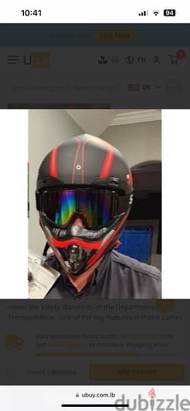 motorcycle Helmets Brand New in stock + Goggles + Gloves 2