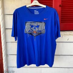 NIKE Basketball Oversized Blue T-Shirt.