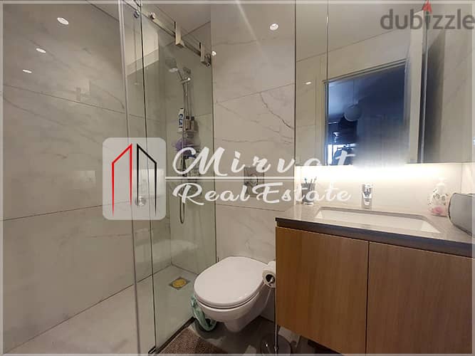 Modern Furnished Apartment For Sale Achrafieh|With Open View 11