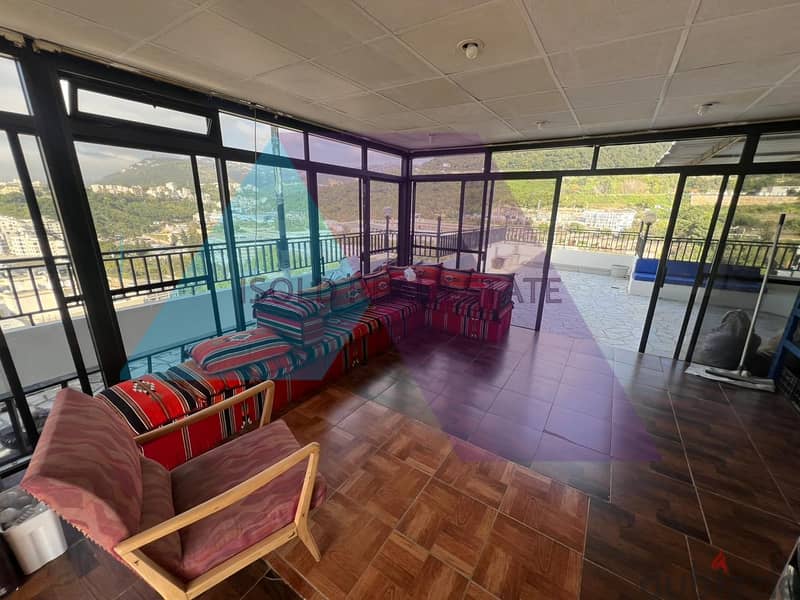 240m2 duplex apartment + terrace for sale in Zouk mosbeh + open view 4