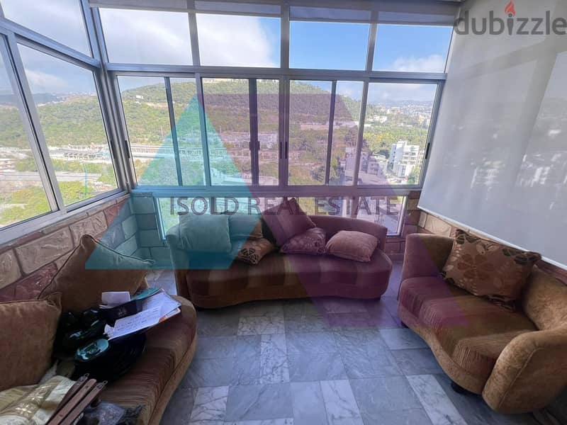 240m2 duplex apartment + terrace for sale in Zouk mosbeh + open view 5
