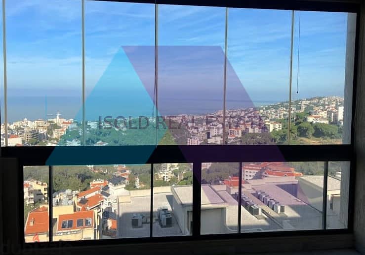 Luxurious furnished 170 m2 apartment+open sea view for rent in Bsalim 1