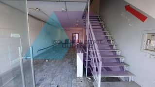 A 300 m2 ground floor(3 floors) store for rent in Jounieh Highway