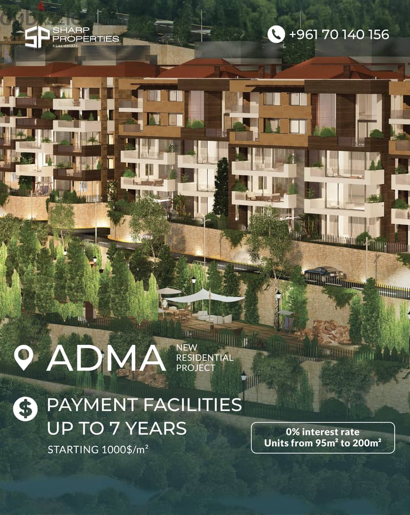 Adma - 7 Years payment facilities - 0% interest rate 0