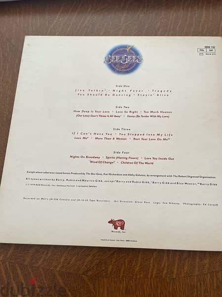 Bee Gees collector double disk album 2