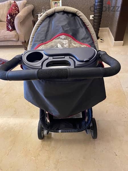 stroller Chicco with car seat 2