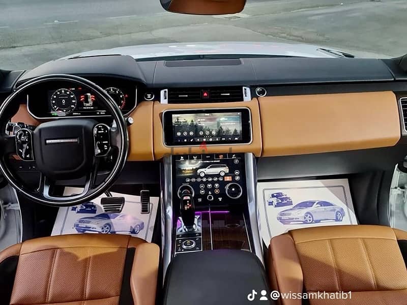 Range Rover sport 2018 V8 clean carfax التسجيل مجانى 12