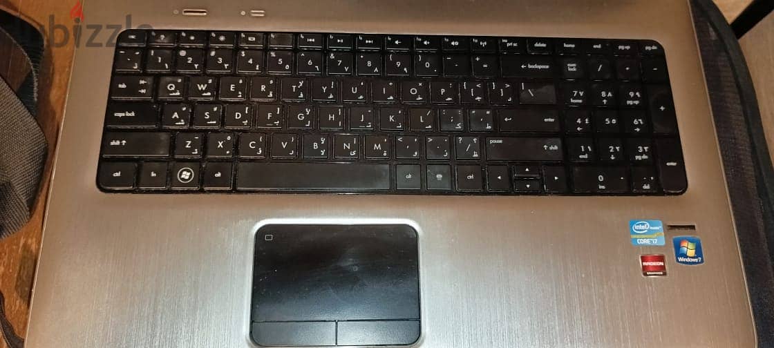 Hp Dv7 Screen And Keybord 1