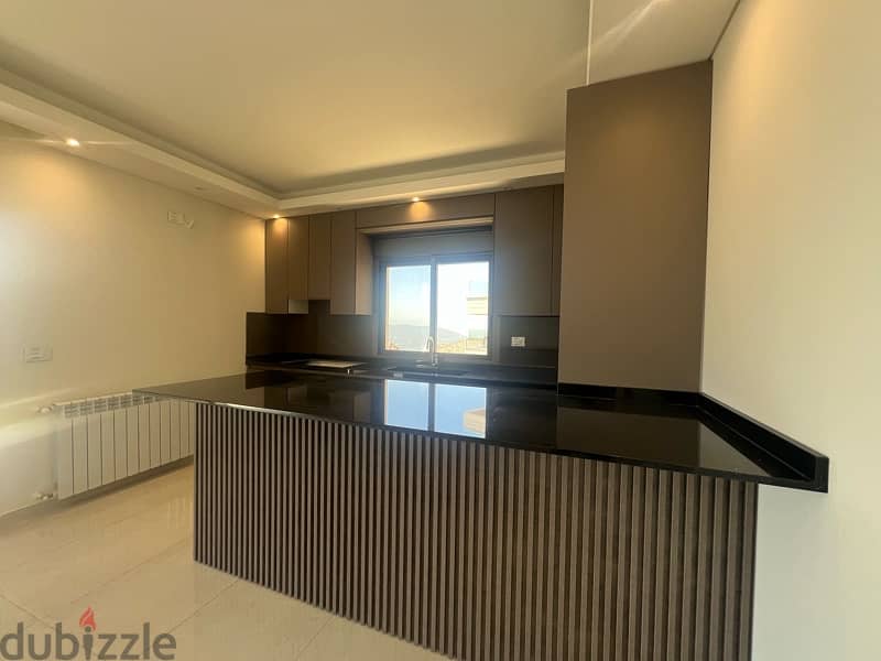 Amazing 2 Bedrooms apartment with a panoramic view in Broummana 1