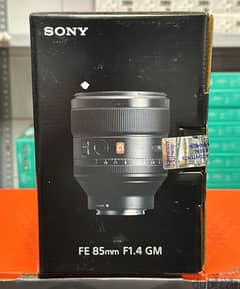 Sony FE 85mm F1.4 GM lens