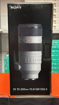 Sony FE 70-200mm F2.8 GM OSS II lens 0