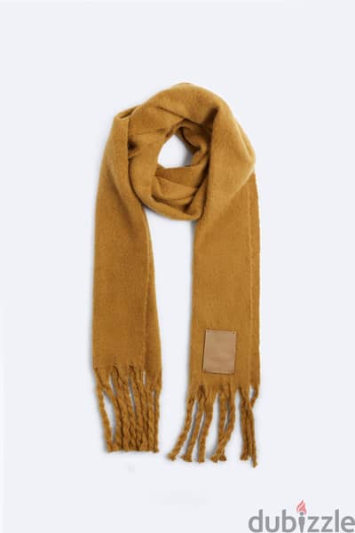 ZARA BRUSHED-EFFECT SCARF