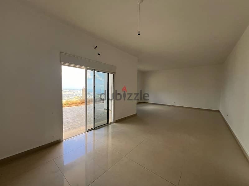 180 SQM apartment for sale in Bsalim with sea & mountain view 2